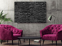 Obraz tmavý tehlový 1968